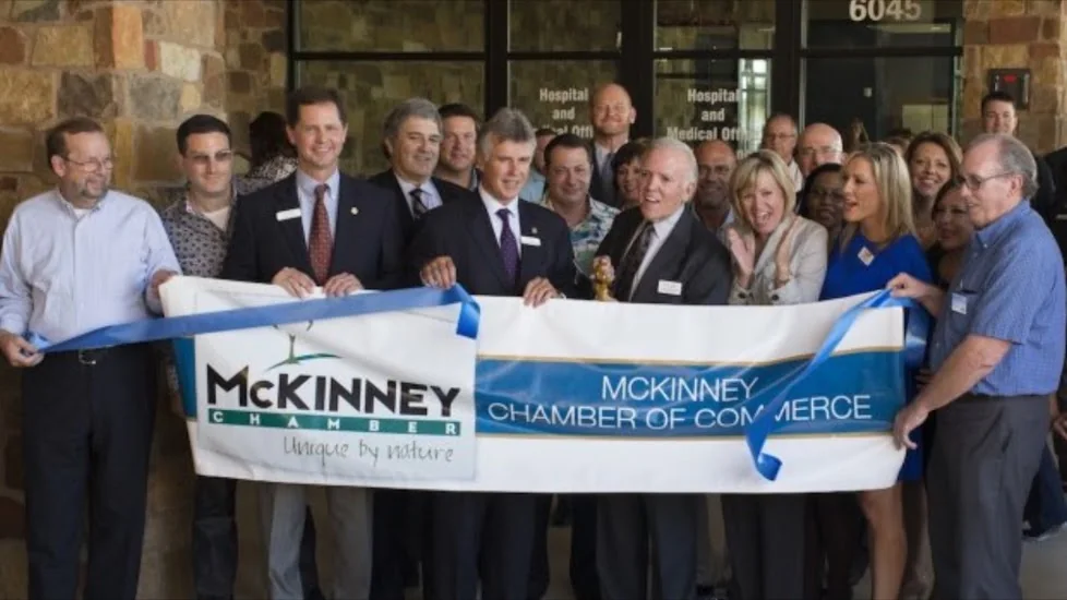 Andrew Hillman at the opening of Victory Medical Center Craig Ranch, McKinney, Texas