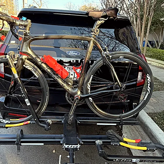 Andrew Hillman road cycling in Dallas, Texas