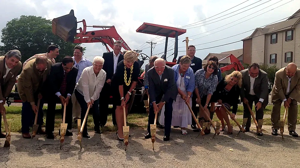 Victory Medical Center Fort Worth event, with Andrew Hillman among those pictured