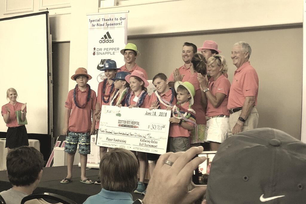 KidSwing for Texas Scottish Rite Hospital for Children — 2018 player fundraising presentation